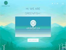 Tablet Screenshot of greenfish.eu