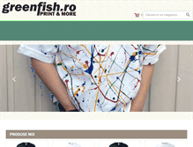 Tablet Screenshot of greenfish.ro